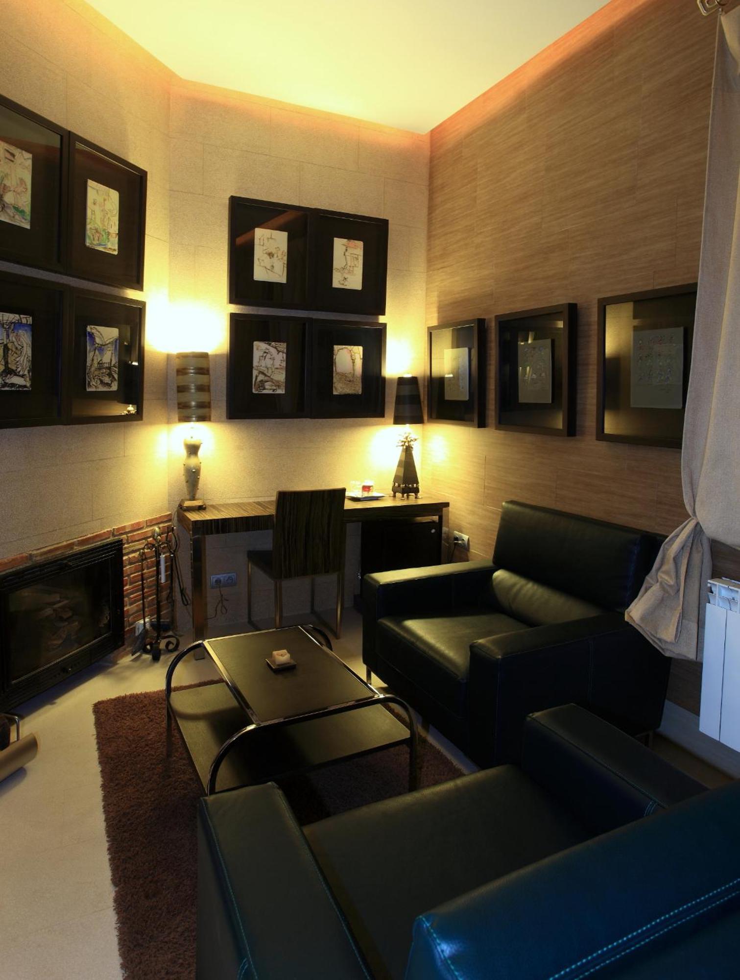 Hotel Boutique Palacio De La Serna Ballesteros De Calatrava Ruang foto