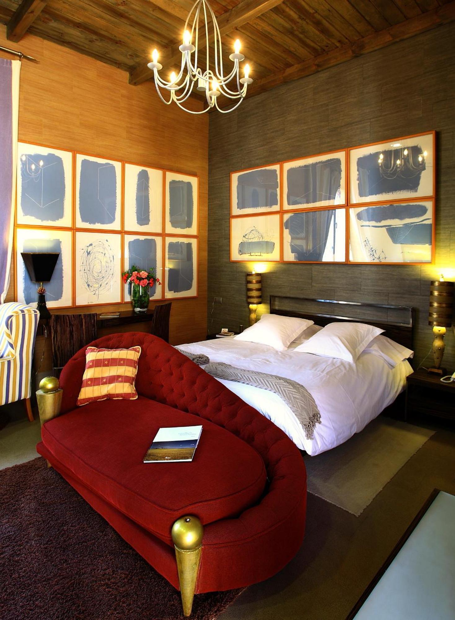 Hotel Boutique Palacio De La Serna Ballesteros De Calatrava Bagian luar foto